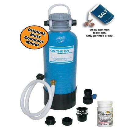 On The Go Double Standard Portable Water Softener –