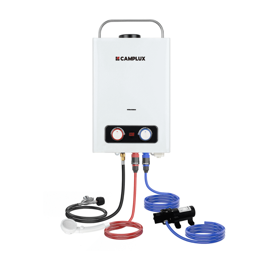 Camplux Camplux Pro 6L 1.58 GPM Portable Hot Water Shower With 1.2 GPM Pump BD158P43