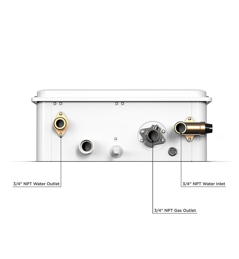 Eccotemp Eccotemp 6.8 GPM Indoor Liquid Propane Tankless Water Heater, 45 Series 45HI-LP