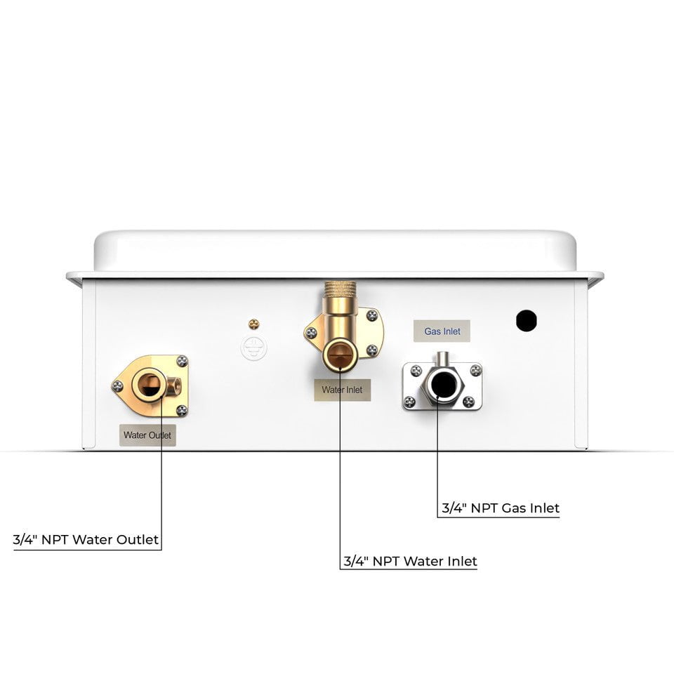 Eccotemp Eccotemp Builder Series 6.0 GPM Indoor Liquid Propane Tankless Water Heater 6GB-ILP