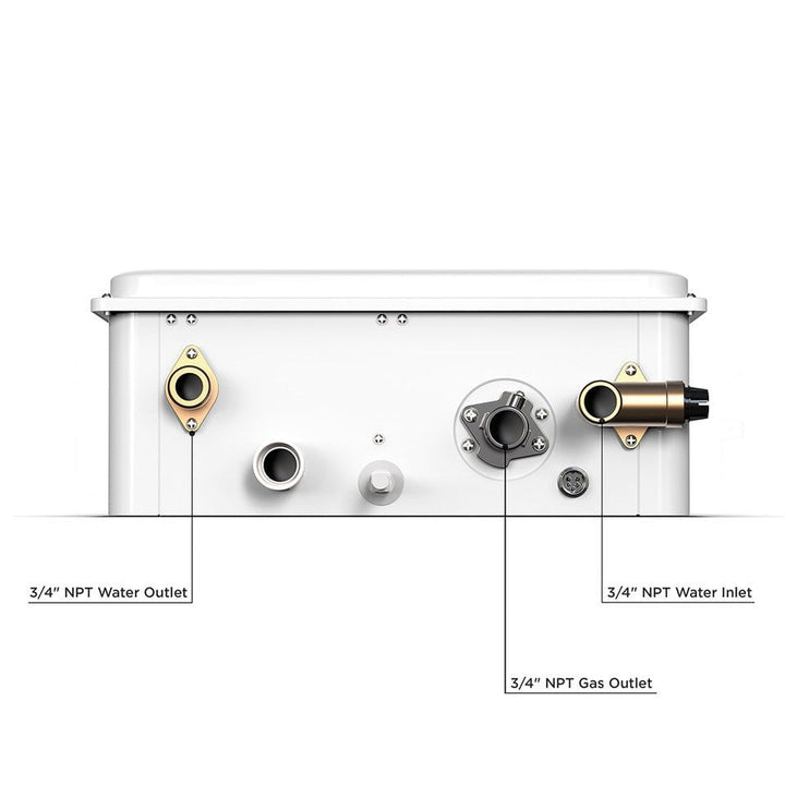 Eccotemp Eccotemp Builder Series Indoor 6.8 GPM Liquid Propane Tankless Water Heater 6.8GB-ILP