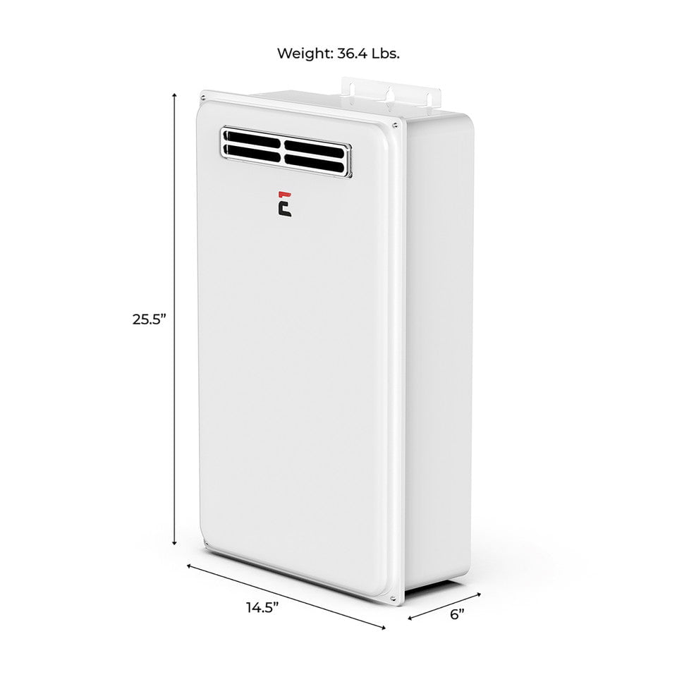 Eccotemp EccoTemp Builder Series Outdoor 6.8 GPM Natural Gas Tankless Water Heater 6.8GB-NG