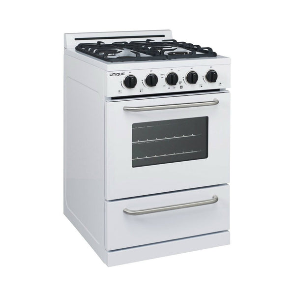 Unique Classic 20 Inch Off-Grid Gas Oven Range Combo